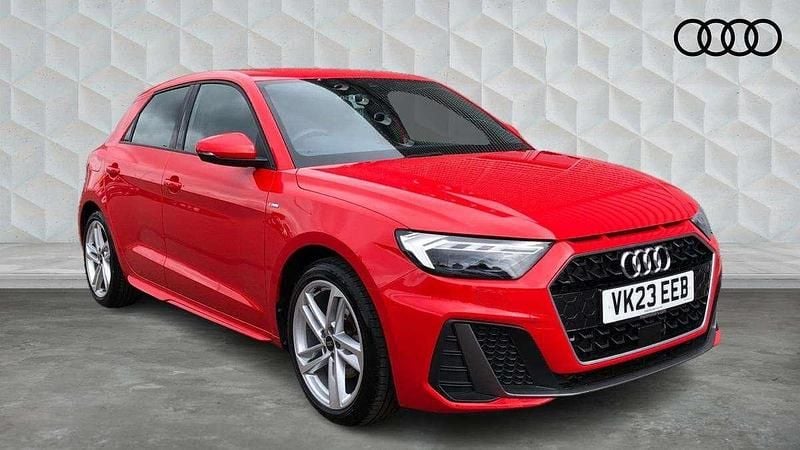Red Used 2023 Audi A1 S-Line Hatchback | £20,250 (Fair price) - Image 1/4