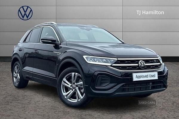Used VW T-Roc R-line 150 HP (110 kW) 2024 Black SUV