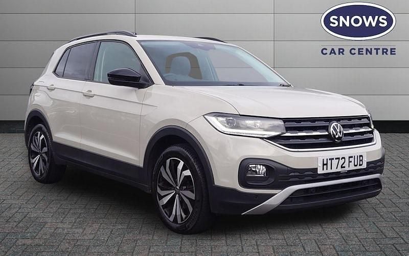 Grey Used 2023 VW T-Cross Black Edition SUV | £17,299 (Fair price) - Image 1/4