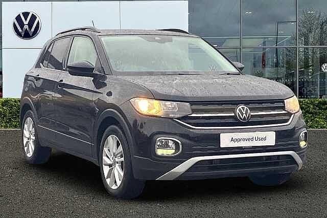 Black Used 2022 VW T-Cross Active SUV | £16,495 (Fair price) - Image 1/4