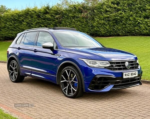 Blue Used 2021 VW Tiguan R SUV | £31,450 (Good price) - Image 1/4