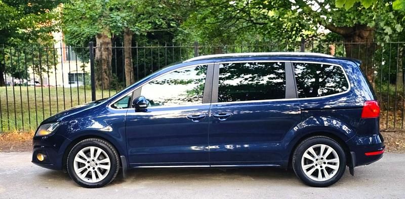 Used Seat Alhambra SE 177 HP (130 kW) 2015 Blue MPV