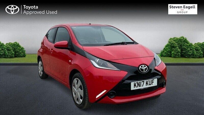 Red Used 2017 Toyota Aygo X-play Hatchback | £7,319 (Fair price) - Image 1/4