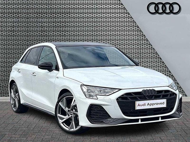 Used Audi A3 Black Edition 2026 Glacier white, metallic Hatchback