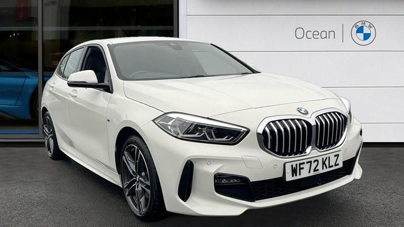 White Used 2022 BMW 118 M Sport Hatchback | £19,900 (Good price) - Image 1/4