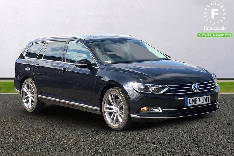 Black Used 2017 VW Passat GT Estate | £17,999 (Fair price) - Image 1/3