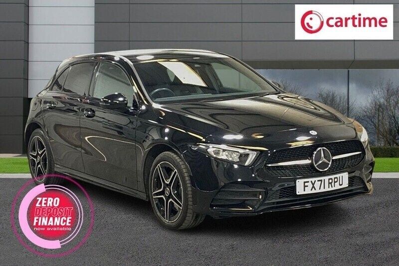 Black Used 2022 Mercedes A250 AMG line Hatchback | £19,999 (Good price) - Image 1/3