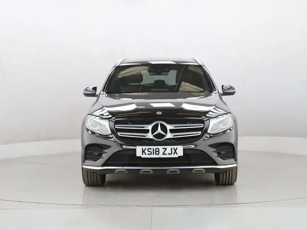 Used Mercedes GLC250 AMG line 204 HP (150 kW) 2018 Black SUV