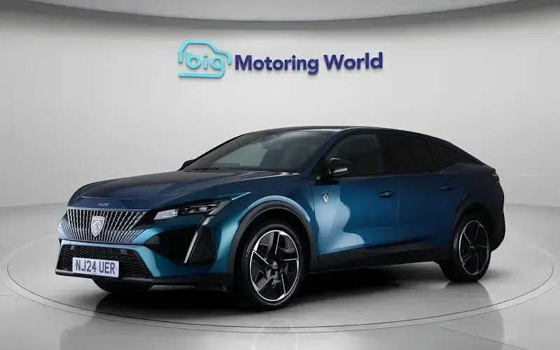 Usado Peugeot 408 GT 131 CV (96 kW) 2024 Azul SUV