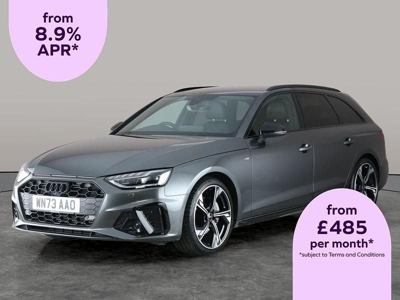 Grey Used 2023 Audi A4 Black Edition Estate | £28,536 (Expensive) - Image 1/3