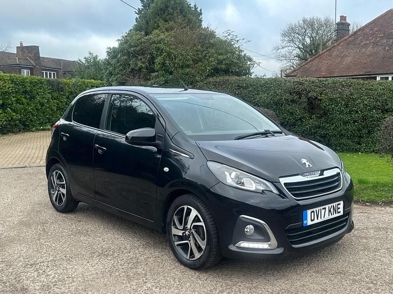 Black Used 2017 Peugeot 108 Allure Hatchback | £3,295 (Super price) - Image 1/4