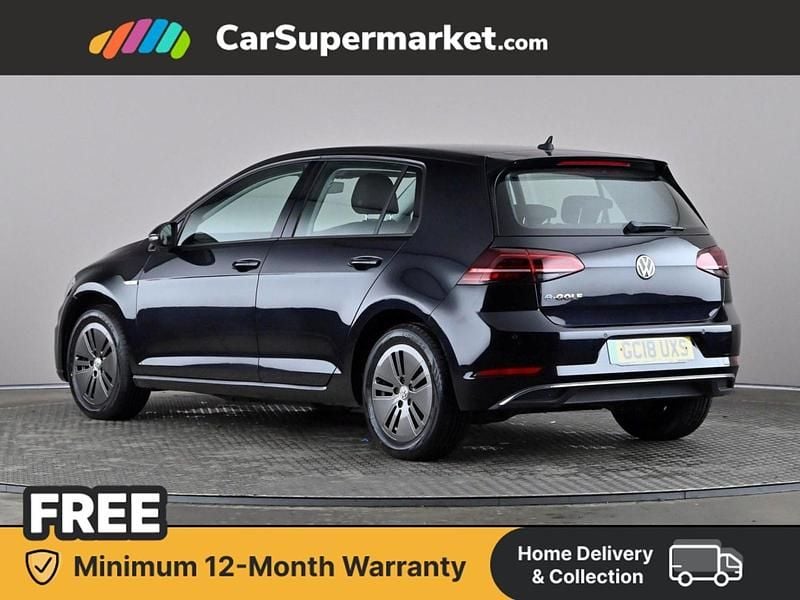 Used VW e-Golf 99 kW (135 HP) 2018 Black Hatchback
