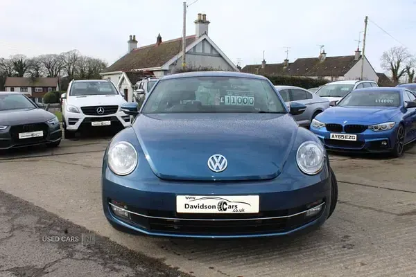 Used VW Beetle Design 150 HP (110 kW) 2016 Blue Hatchback