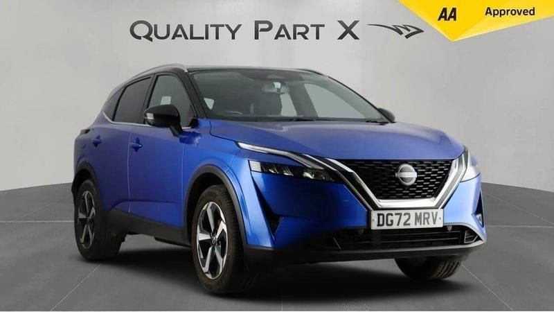 Blue Used 2022 Nissan Qashqai N-Connecta SUV | £14,686 (Good price) - Image 1/4