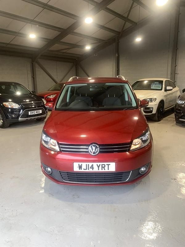 Red Used 2014 VW Touran Sportline MPV | £5,695 (Super price) - Image 1/4
