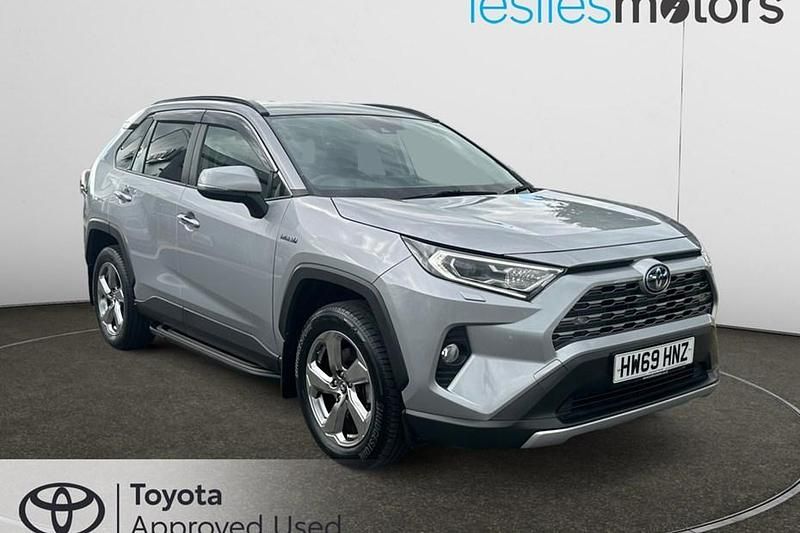 Silver Used 2019 Toyota RAV4 Hybrid SUV | £25,999 (Fair price) - Image 1/1
