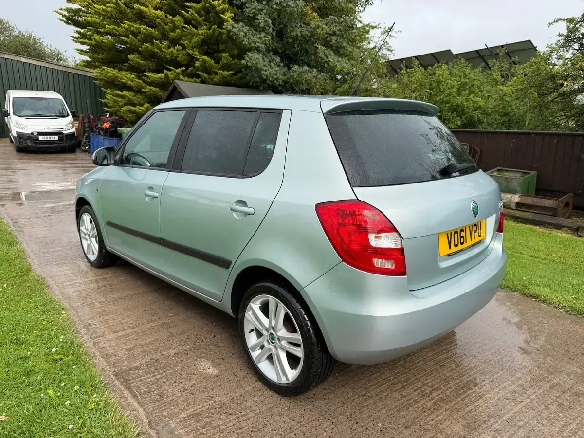 Used Skoda Fabia SE 2011 Green Hatchback