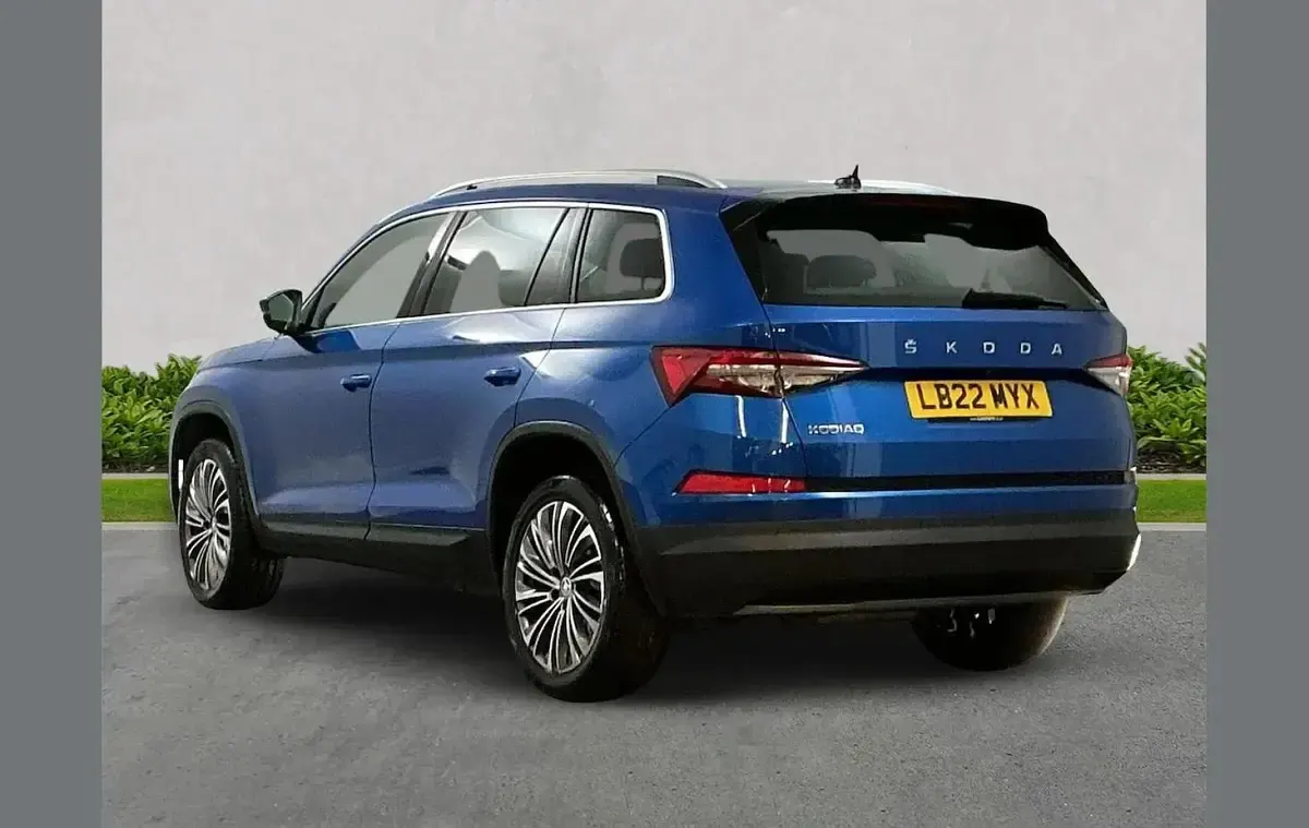 Used Skoda Kodiaq SE L Executive 150 HP (110 kW) 2022 Blue SUV