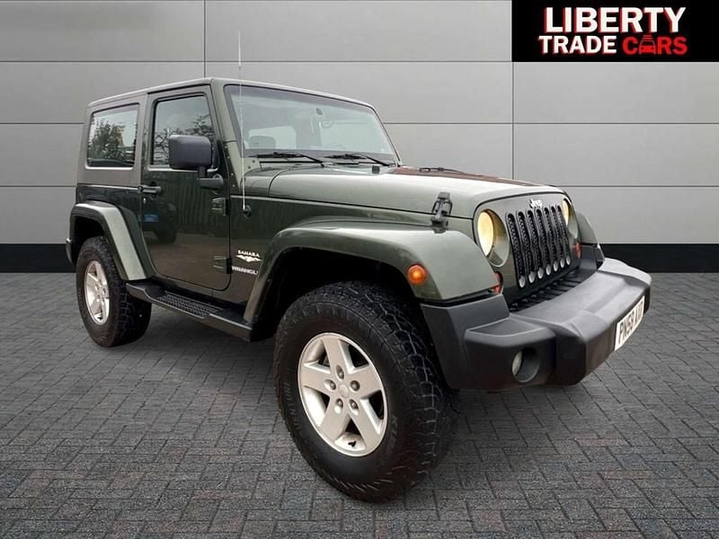 Green Used 2009 Jeep Wrangler Sahara SUV | £10,995 - Image 1/4
