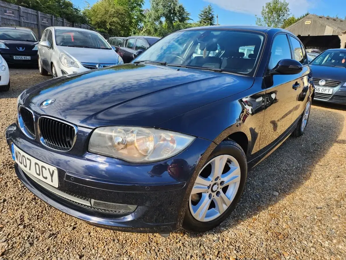 Used BMW 118 2007 Blue Hatchback