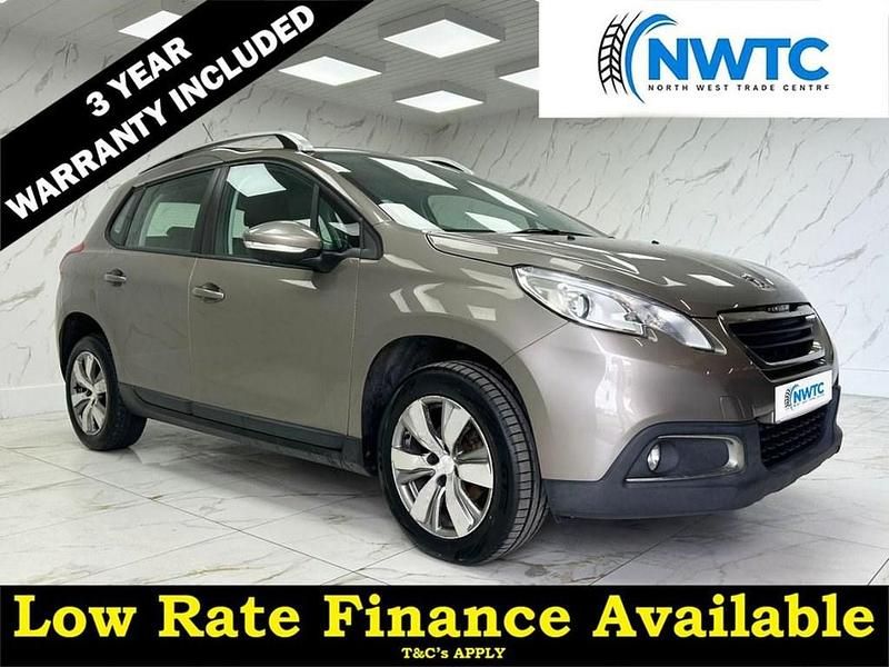 Grey Used 2015 Peugeot 2008 Active SUV | £4,595 (Good price) - Image 1/4