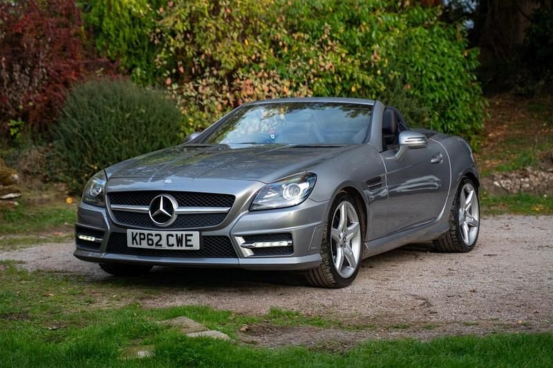 Silver Used 2012 Mercedes SLK250 AMG Cabriolet | £7,995 (Fair price) - Image 1/4