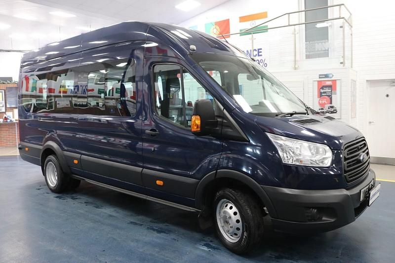 Usado Ford Transit 125 HP (91 kW) 2017 Azul