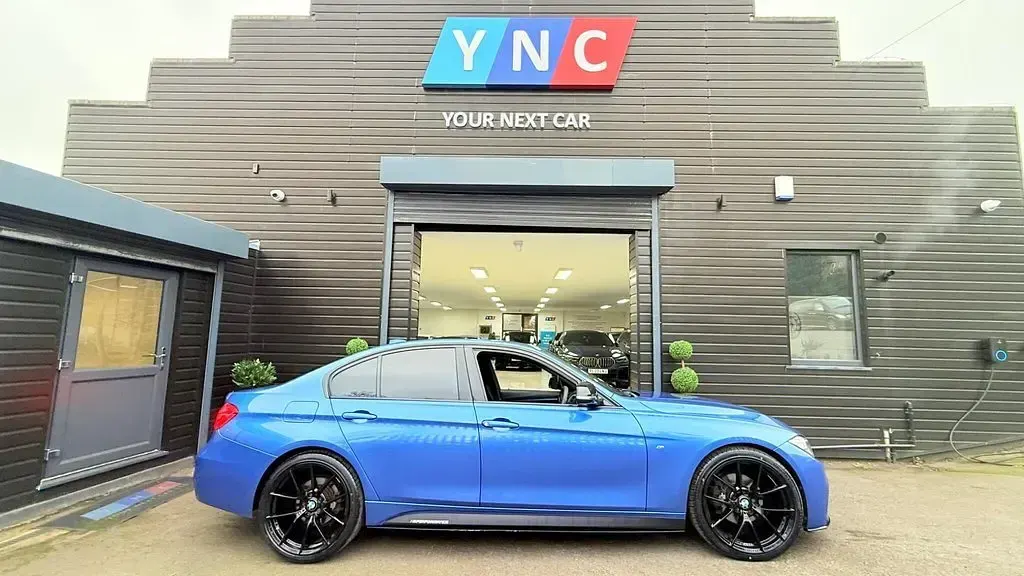 Used BMW 320 M Sport 2015 Blue Sedan