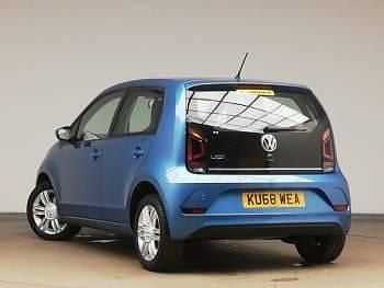 Used VW up! high up! 75 HP (55 kW) 2018 Blue Hatchback