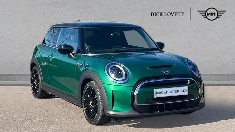 Green Used 2021 Mini Cooper SE Hatch Hatchback | £16,050 (Fair price) - Image 1/4