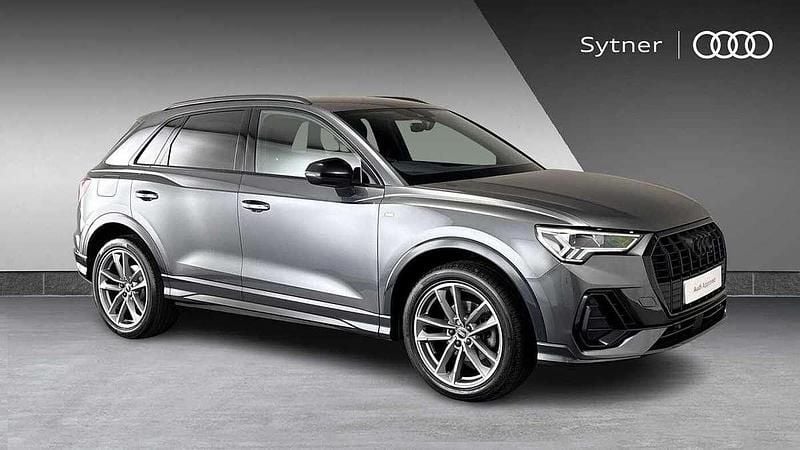 Grey Used 2023 Audi Q3 Black Edition SUV | £28,250 (Fair price) - Image 1/4