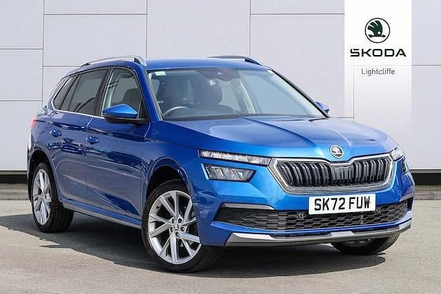 Race blue metallic Used 2022 Skoda Kamiq SE L SUV | £18,990 (Fair price) - Image 1/4