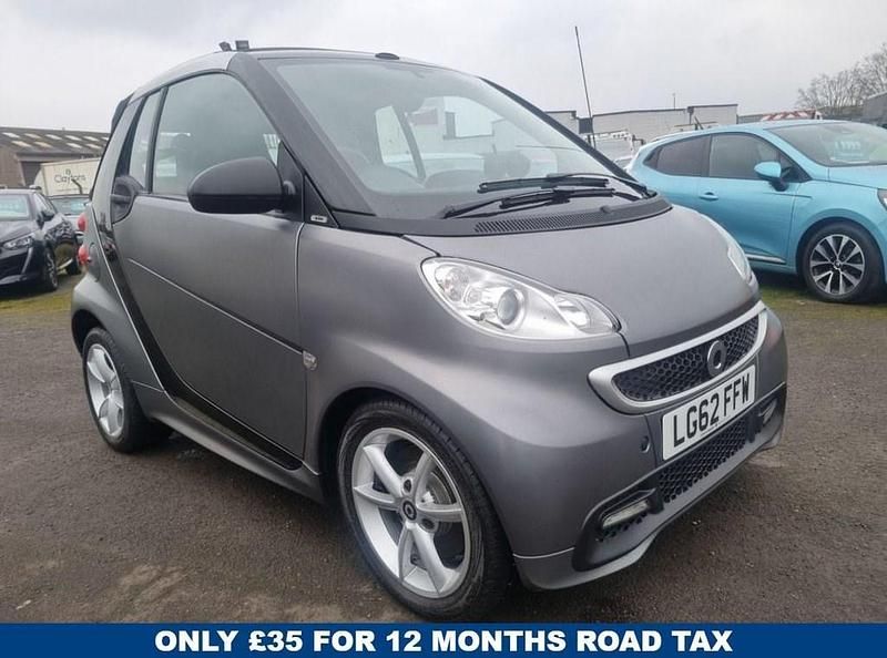 Black Used 2012 Smart ForTwo Cabrio Pulse Cabriolet | £4,999 (Fair price) - Image 1/4
