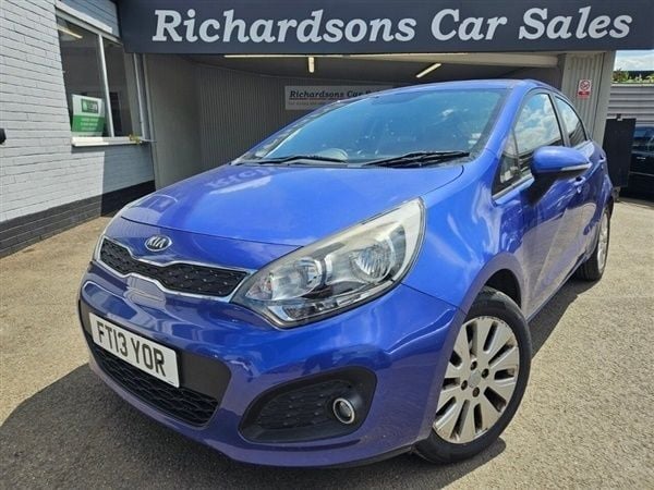 Blue Used 2013 Kia Rio 2 Hatchback | £3,500 (A bit pricey) - Image 1/1