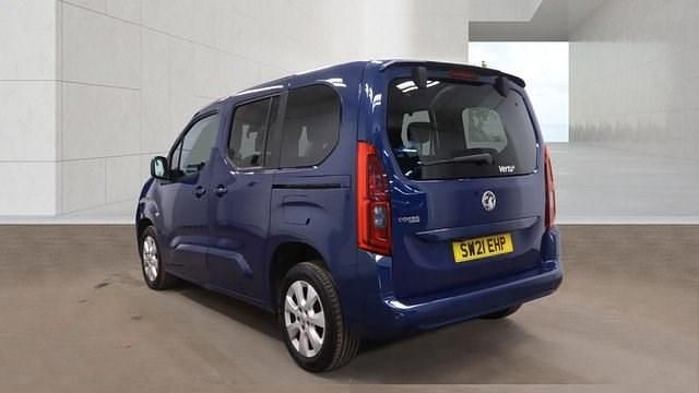 Used Vauxhall Combo S 130 HP (95 kW) 2021 Blue MPV