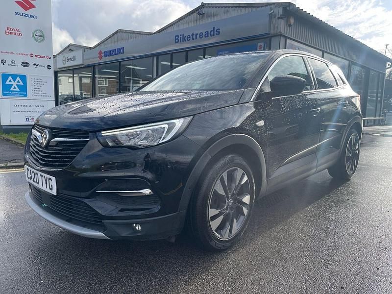 Used Vauxhall Grandland X 130 HP (95 kW) 2020 Black SUV