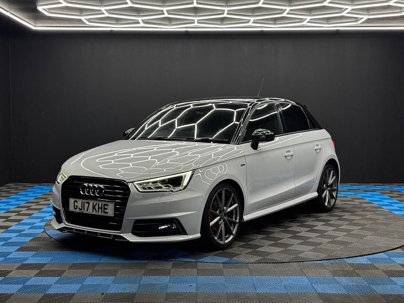 Used Audi A1 Black Edition 116 HP (85 kW) 2017 White Hatchback