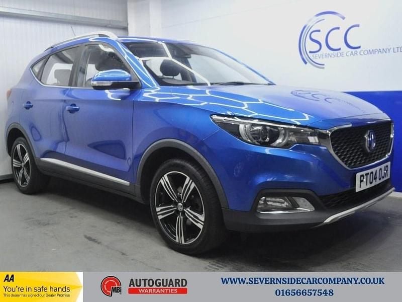 Used MG ZS Exclusive 106 HP (77 kW) 2019 Blue SUV