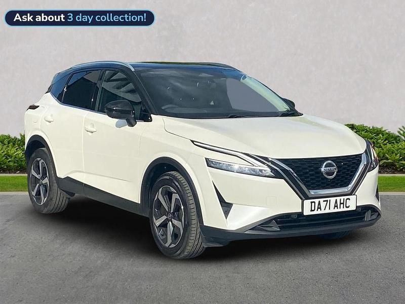 White Used 2021 Nissan Qashqai SUV | £14,759 (Fair price) - Image 1/4