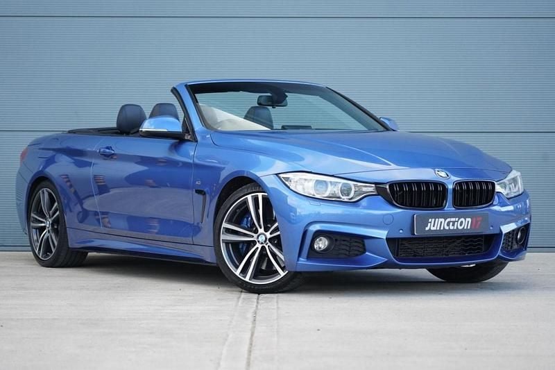 Used BMW 428 M Sport 2014 Blue Cabriolet