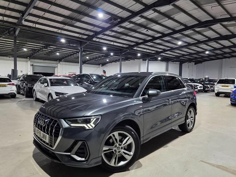 Grey Used 2019 Audi Q3 S-Line SUV | £16,880 (Good price) - Image 1/4