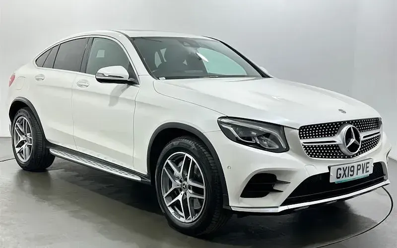 Begagnad Mercedes GLC220 AMG line 170 HK (125 kW) 2019 Sportkupé