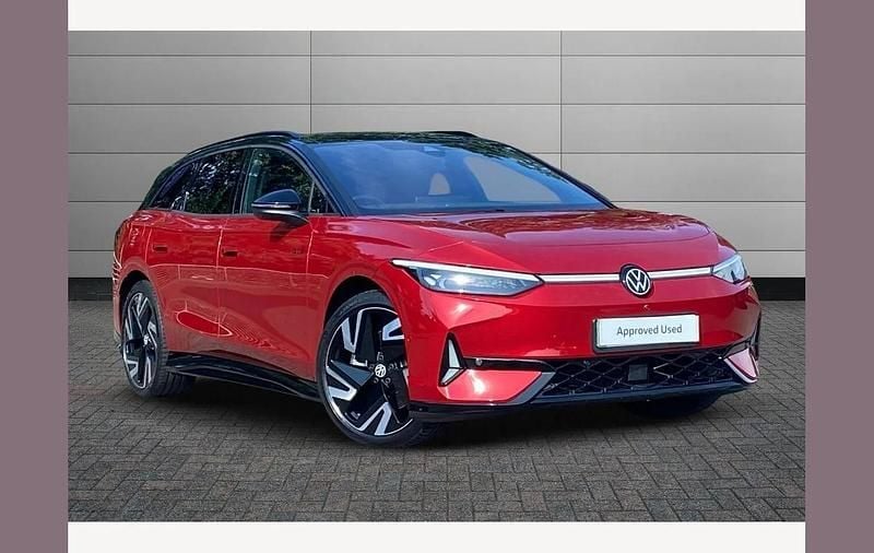 Red Used 2025 VW ID.7 GTX Hatchback | £46,995 (Fair price) - Image 1/3