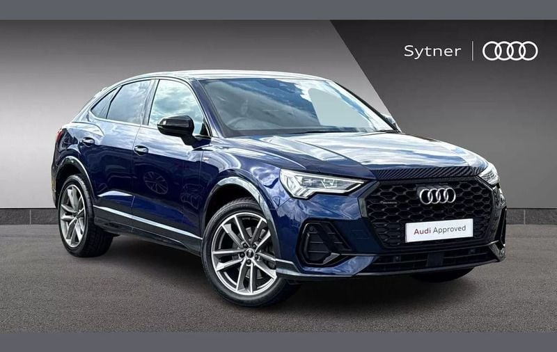 Blue Used 2022 Audi Q3 Black Edition SUV | £29,500 (Fair price) - Image 1/4