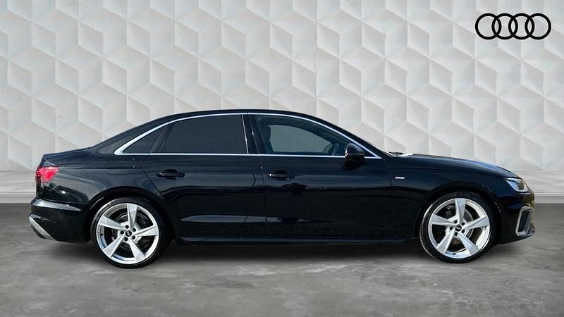 Used Audi A4 S-Line 163 HP (119 kW) 2021 Black Sedan