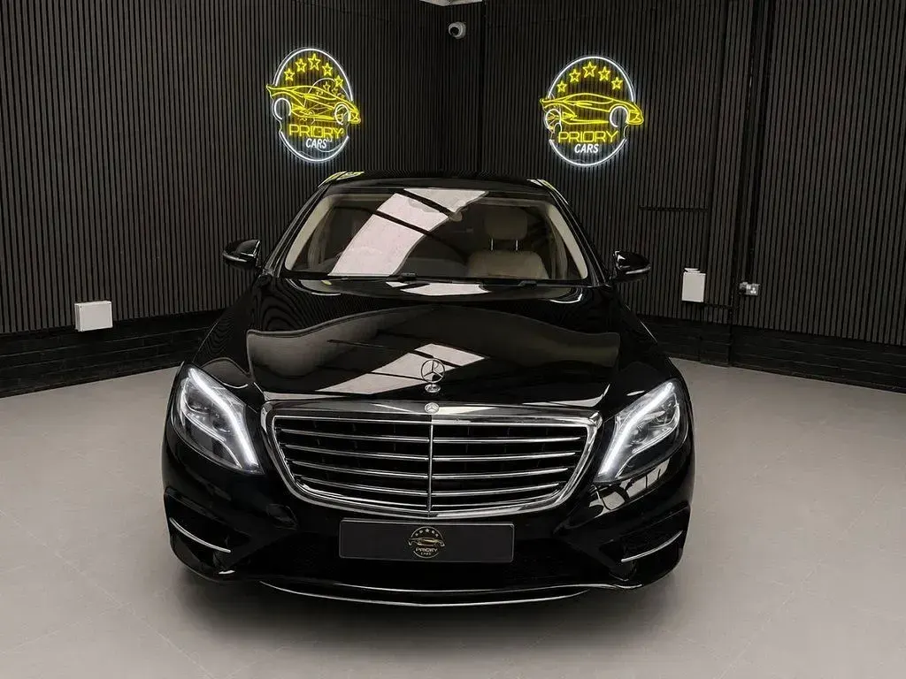 Used Mercedes S500L AMG line 455 HP (334 kW) 2015 Black Sedan