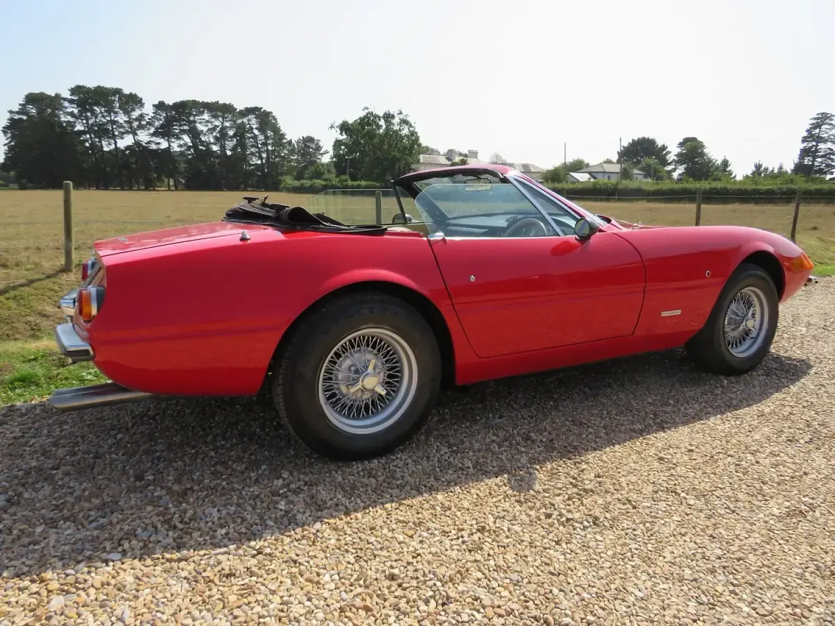Used Ferrari Daytona 1977 Red Cabriolet