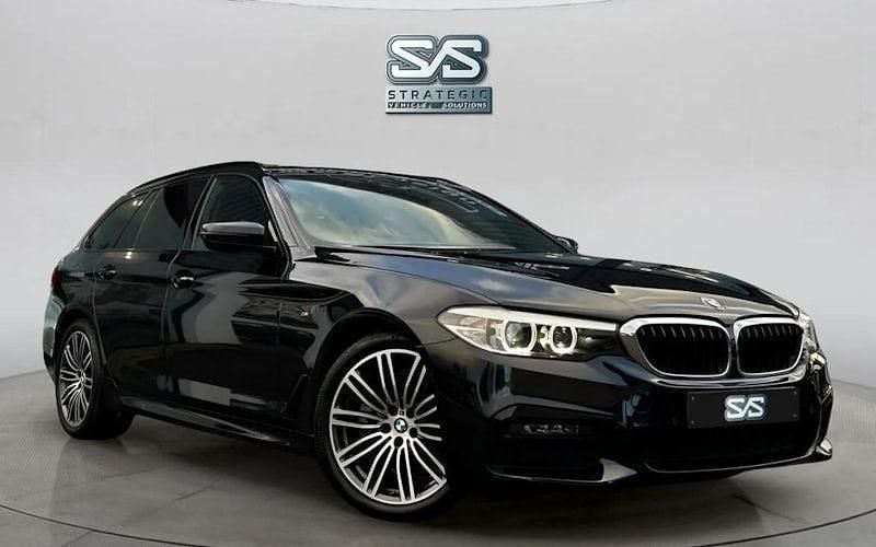 Used 2019 BMW 520 M Sport Estate | £13,990 (Good price) - Image 1/3