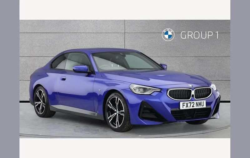 Used BMW 220 M Sport 184 HP (135 kW) 2022 Blue Coupe