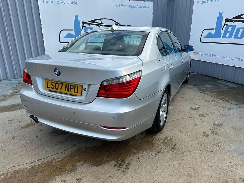 Used BMW 520 2007 Silver Sedan